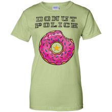 Donut-Police-T-Shirt-Officer-Law-Crime-Foodie-Graphic-Tee