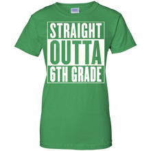 Funny-6th-Grade-T-Shirt---STRAIGHT-OUTTA-6TH-GRADE-Shirt