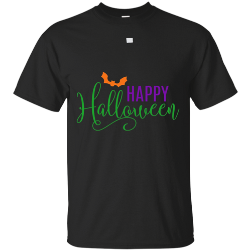 Happy-Halloween-Shirt-Bats-Teacher-School-Kids-Script