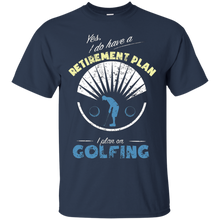 Golfing-Retirement-Plan-Golf-Gag-Gift-Golf-Shirt