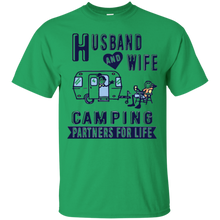 Husband-and-Wife-Camping-Partners-For-Life-TShirt