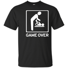 Game-Over-T-Shirt-Cool-New-Dad-New-Mom-Gift-Funny-Shirt