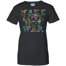 Hip-hop-flower-t-shirt-Make-love-not-war-shirt