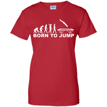 Evolution-born-to-jump-trampoline-T-Shirt
