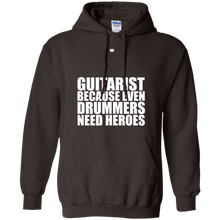 Guitarist-because-Drummers-need-heroes-T-shirt-Guitar-Music