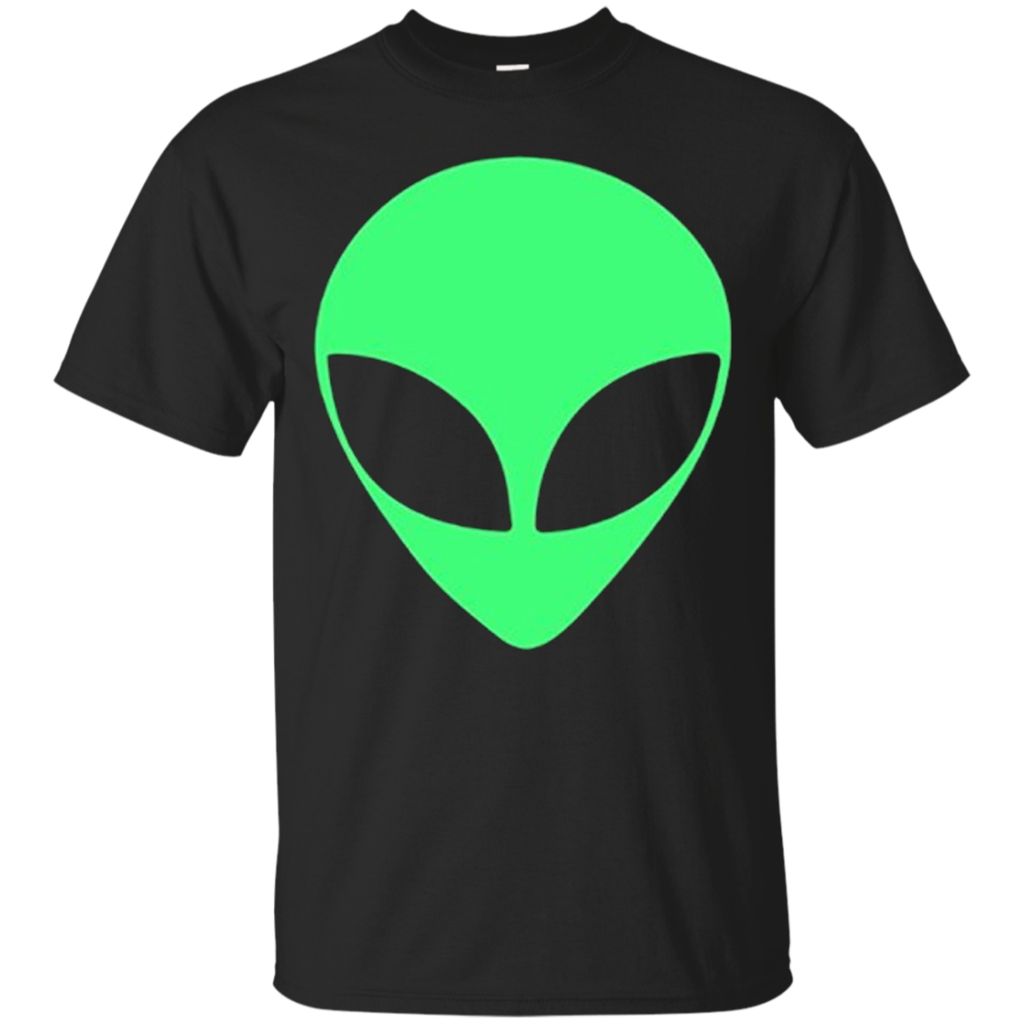 Green-Alien-Head-Pocket-Funny-90's-Style-Rave-T-Shirt