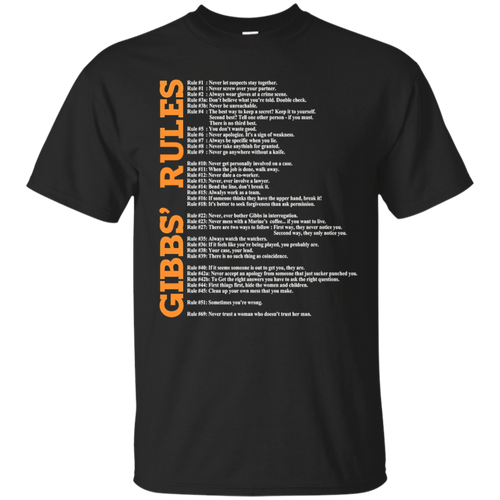 Gibbs's-Rules-T-Shirt