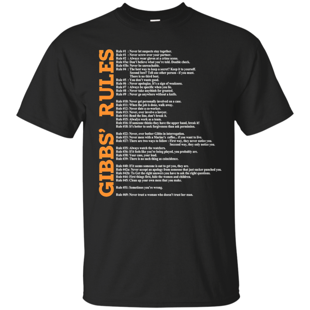 Gibbs's-Rules-T-Shirt