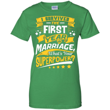First-Anniversary-Gift-1st-One-Year-Wedding-Marriage-T-Shirt