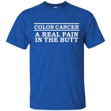 Colon-Cancer-A-Real-Pain-In-The-Butt-Funny-T-shirt-Survivor