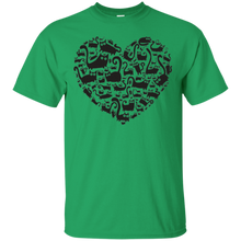 Heart-Cats-T-shirt