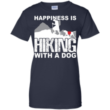 Happiness-Is-Hiking-With-A-Dog-shirt