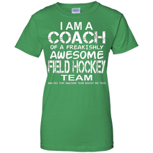 I-Am-a-Coach-of-an-Awesome-Field-Hockey-Team-T-Shirt-Top-Tee