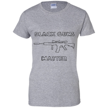 Guns-That-Are-Black-Matter---Cool-Justice-Tshirt