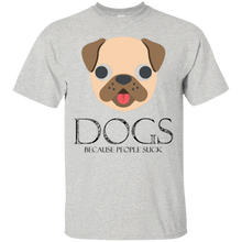 Dogs-Because-People-Suck-Funny-Dog-Emoji-T-Shirt-Emoticon
