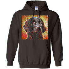 Flat-Coated-Retriever---A-Portrait-in-Oil