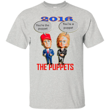 Donald-_amp_-Hillary-2016-Election-_quot_The-Puppets_quot_-T-Shirt