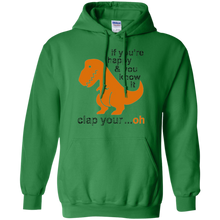 Dinosaur-T-Shirt---If-you're-happy-_amp_-you-know-it-clap-your..