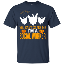 Halloween---You-Can't-Scare-Me-I'm-A-Social-Worker-T-Shirts