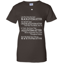 DeBran-Let's-Be-Clear-We-Said-Black-Lives-Matter-T-Shirt