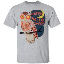 Halloween-Owl-Moon-T-Shirt-Autumn-Cute-Animal-Shirt