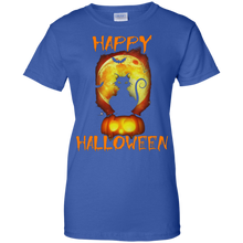 Happy-halloween-black-cat-T-shirt
