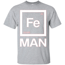 Fe-Man-Iron-Science-T-shirt-White-Periodic-Table-T-shirt