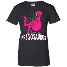 Funny-Pregosaurus-Dinosaur-Maternity-Prego-Women's-Shirt