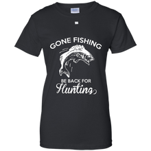 Gone-Fishing-Be-Back-For-Hunting-T-Shirt