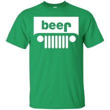 Funny-T-Shirt---Beer-Alcohol-Jeep-4x4-Drinking-Tee