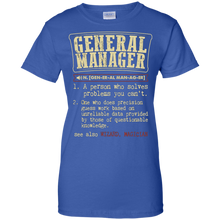 General-Manager-Funny-Dictionary-Definition-T-Shirt
