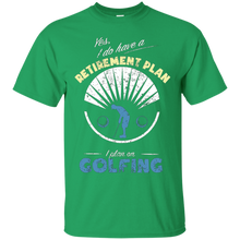 Golfing-Retirement-Plan-Golf-Gag-Gift-Golf-Shirt