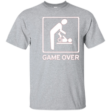 Game-Over-T-Shirt-Cool-New-Dad-New-Mom-Gift-Funny-Shirt