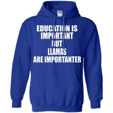 Funny-Llama-T-Shirt-Education-Is-Importanter