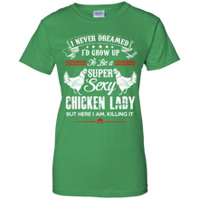 Chicken-Lady-Shirt---To-be-a-super-sexy-chicken-lady