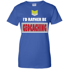 Geocaching---I'd-rather-be-Geocaching-T-shirt