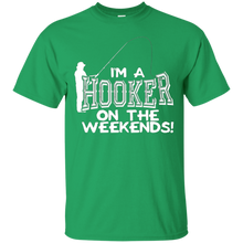 Funny-Fishing-Shirt---I'm-Hooker-On-The-Weekends!