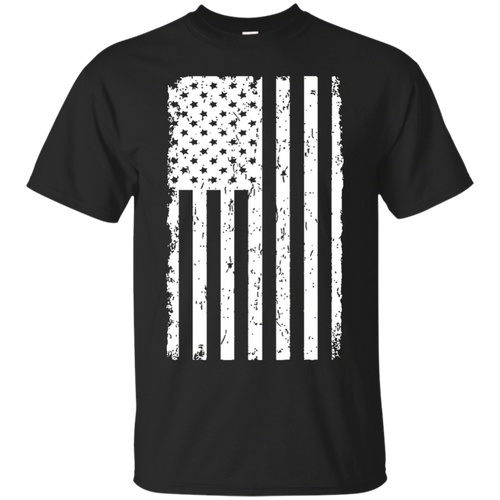 Distressed-Vintage-USA-American-Flag-Tshirt