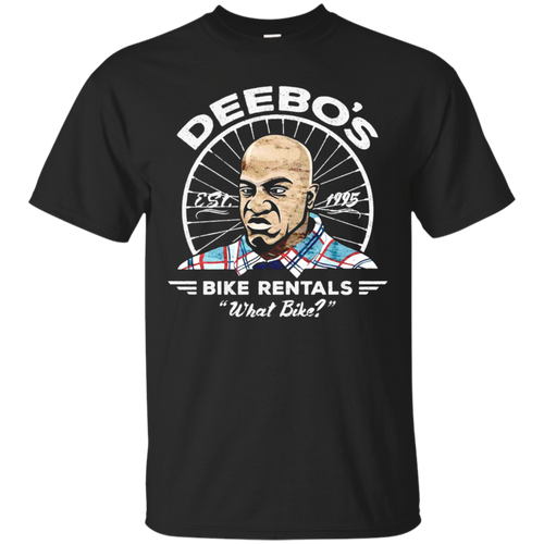Friday-deebo-shirt---Bike-Rentals-What-Bike-shirt