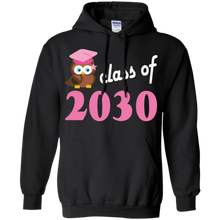 Class-Of-2030-T-shirt-Kids-Back-To-School-Girls-Owl-Tee