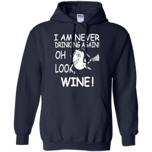 I-Am-Never-Drinking-Again.-Oh-Look-Wine!-T-shirt