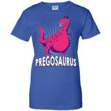 Funny-Pregosaurus-Dinosaur-Maternity-Prego-Women's-Shirt