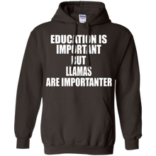 Funny-Llama-T-Shirt-Education-Is-Importanter