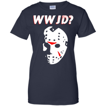 FUNNY-HALLOWEEN-T-SHIRT-What-Would-Jason-Do-WWJD-Horror