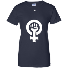 Feminism-symbol-shirt-for-a-feminist-in-dark-apparel
