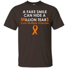 Fake-Smile-Can-Hide-Tears-Cure-Multiple-Sclerosis-T-Shirt