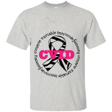 CVID-Zebra-Ribbon-Awareness-Walk-T-shirt