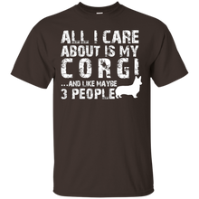 Corgi-Shirt-All-I-care-about-is-my-Corgi-T-shirt