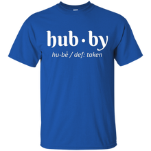 Hubby-Husband-Definition-Taken.-Cute-Married-T-Shirt