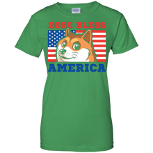 Doge-Bless-America---Funny-Unisex-T-Shirt